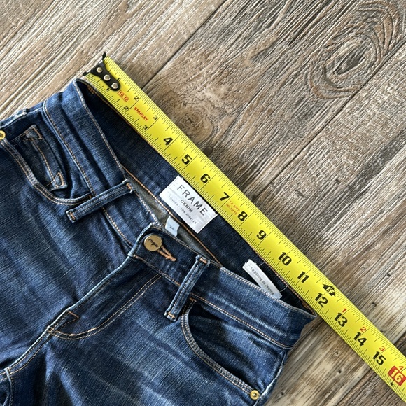 FRAME DENIM LONDON-LOS ANGELES LE SKINNY DE JEANNE, SIZE 24 - Picture 11 of 13